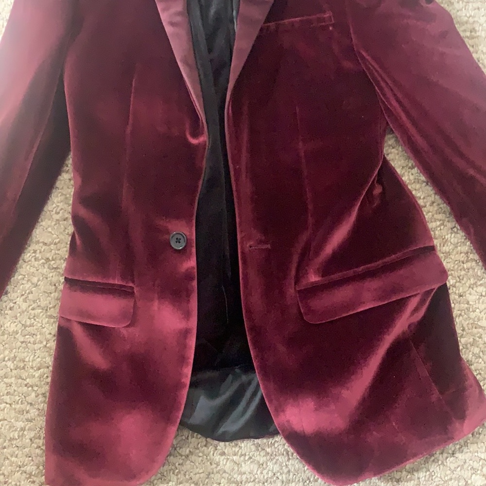 Velvet blazer - Picture 3 of 4